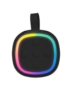 Bocina 2x2" recargable de 10 W RMS tipo barra, con luz