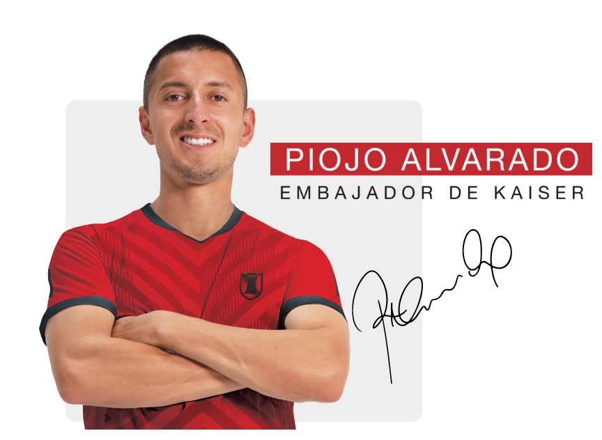 Piojo alvarado embajador Kaiser